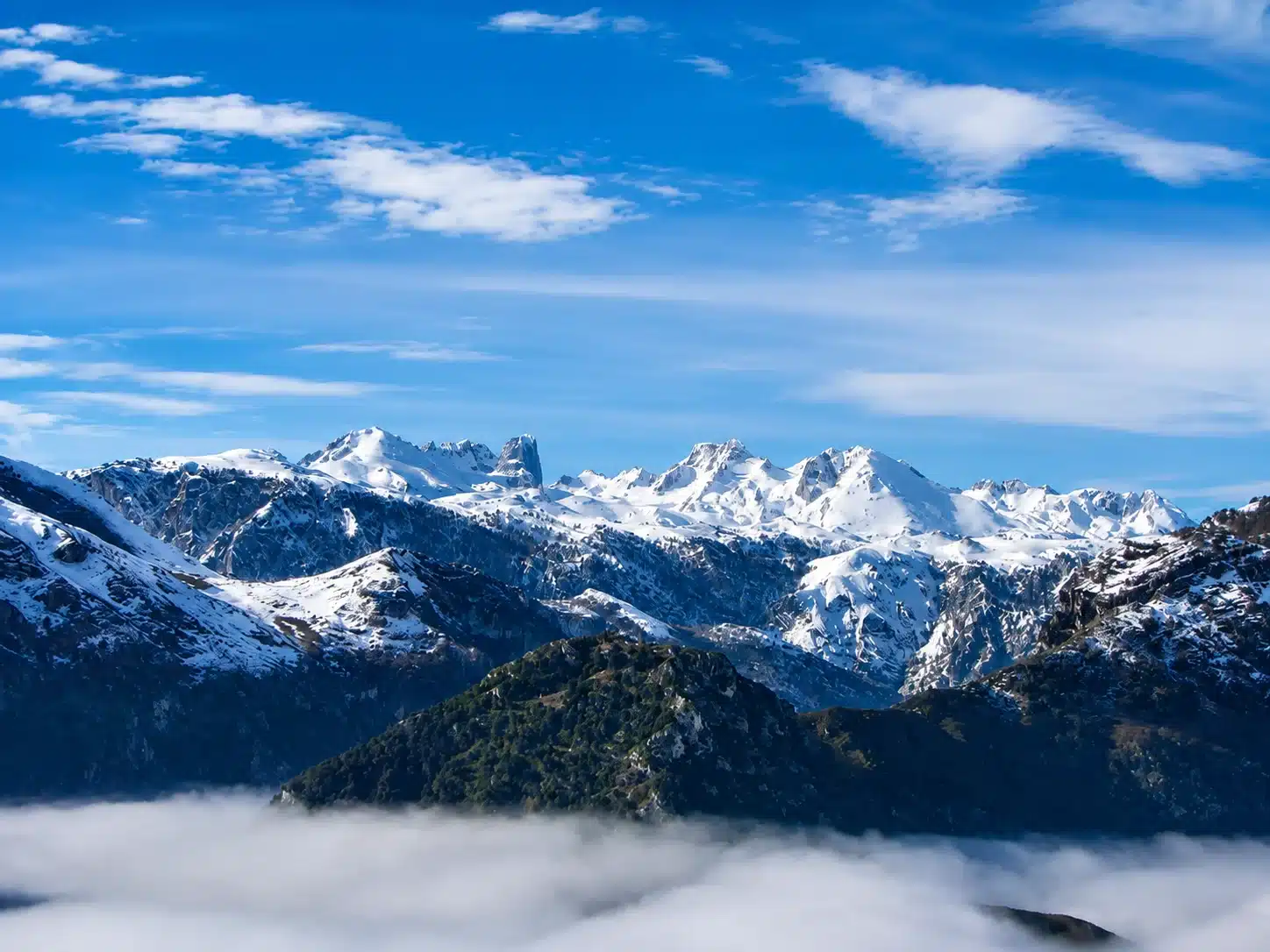 Routes through the Sierra del Cuera
