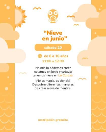 Actividad Infantil Nieve en Junio Llanes