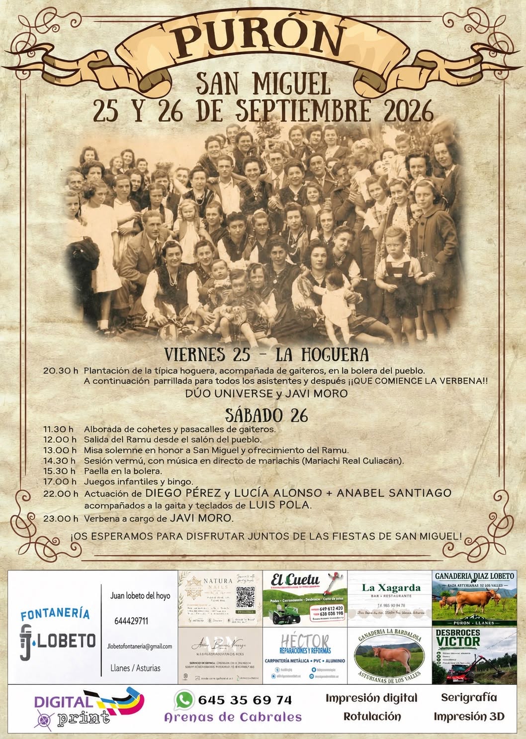 Cartel del evento
