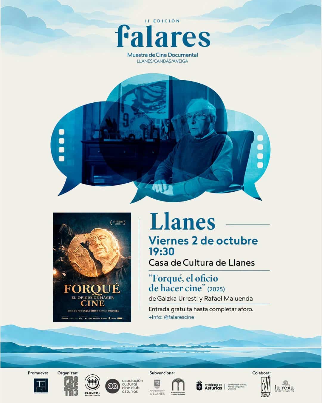 Forqué, el oficio de hacer cine en Llanes