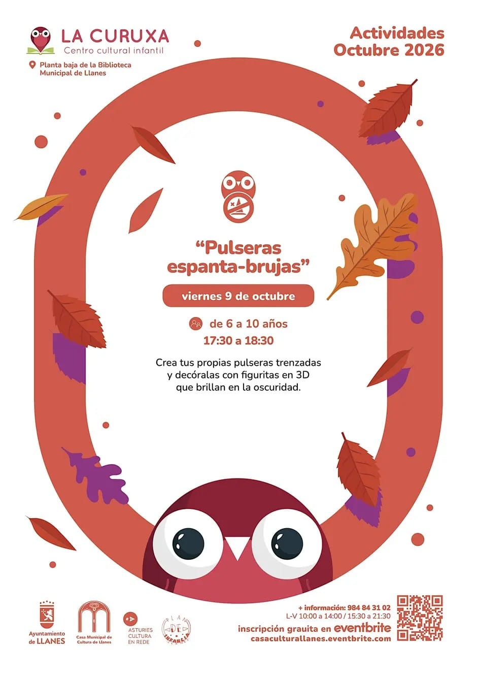 Taller Infantil Pulseras espanta-brujas en Llanes