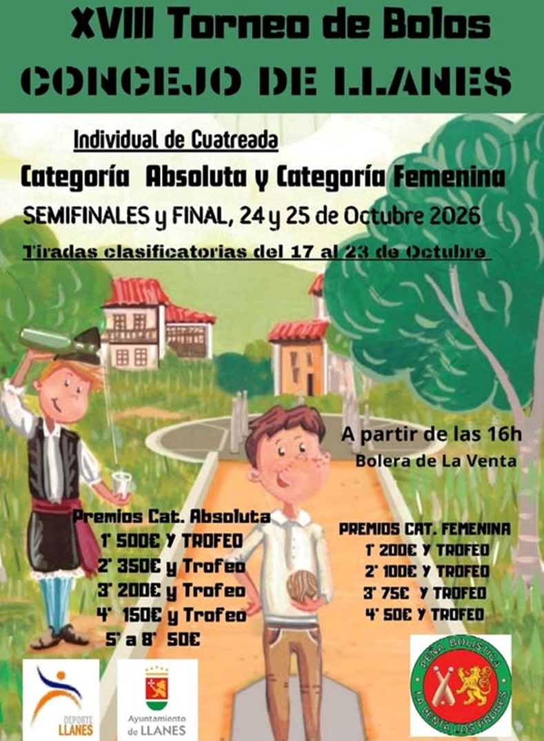 XVIII Torneo de Bolos Concejo de Llanes en La Venta