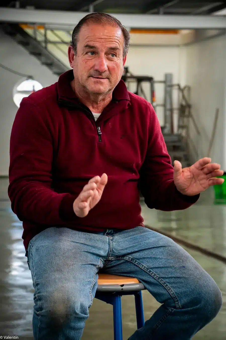 Ángel Batalla, Patrón Mayor de la Cofradía de Pescadores Santa Ana de Llanes