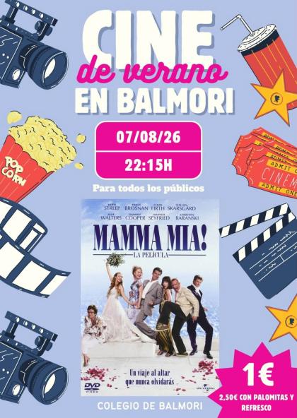 cine de verano en Balmori Mamma Mia