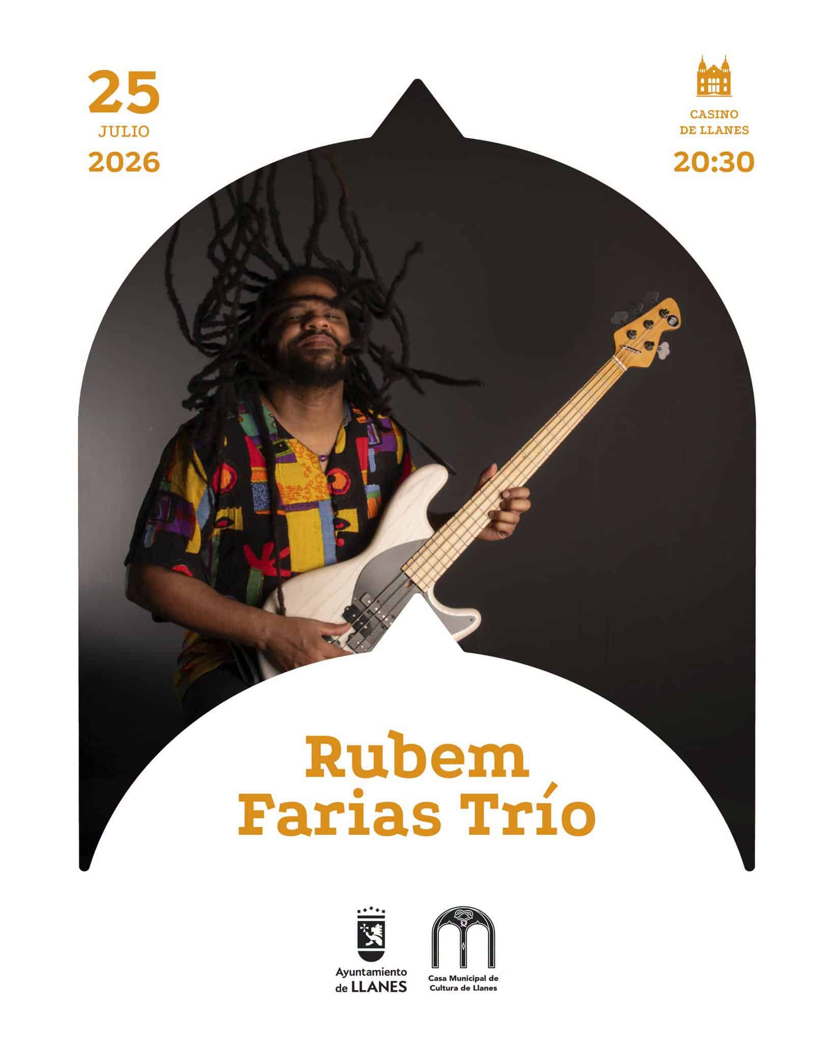 Concierto Rubem Farias Trío Llanes