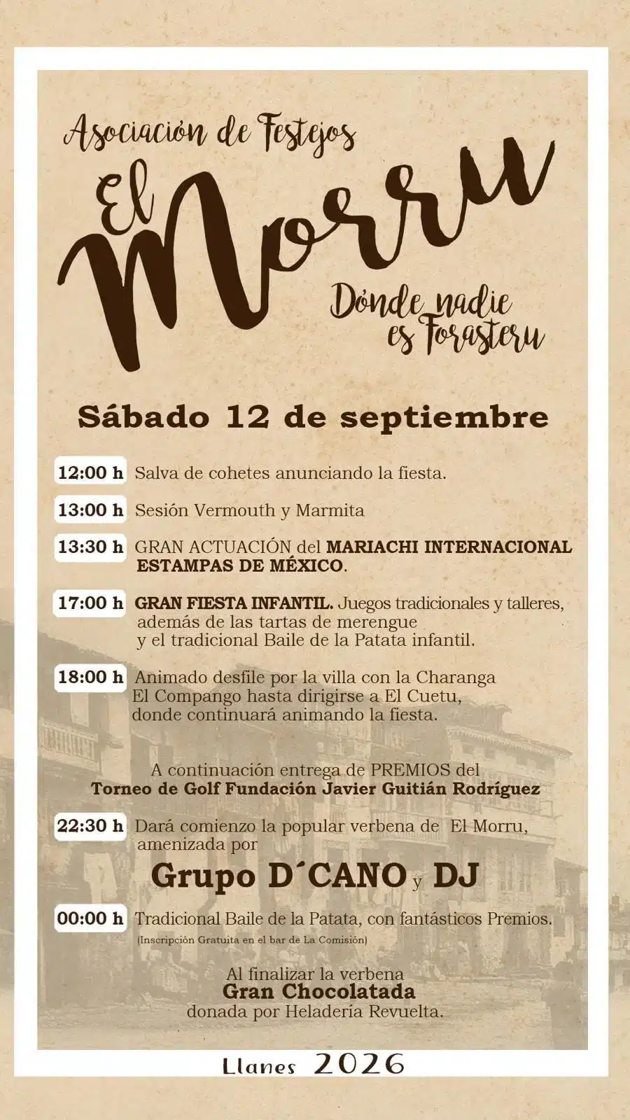 Fiesta del Morru 2026 en El Cuetu, Llanes