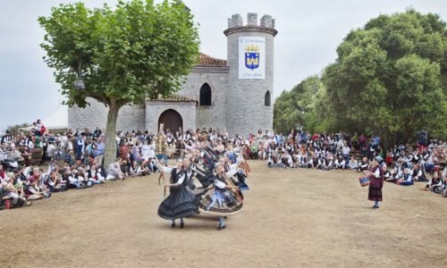Fiesta de La Guia. Llanes. Basilica de LLanes