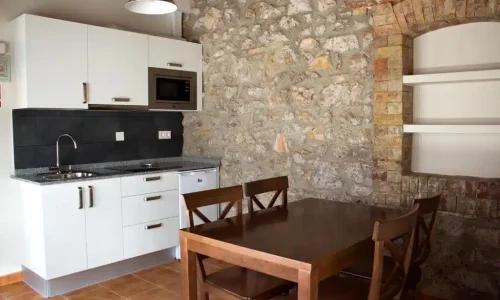 Imagen del interior de los apartamentos El Camín