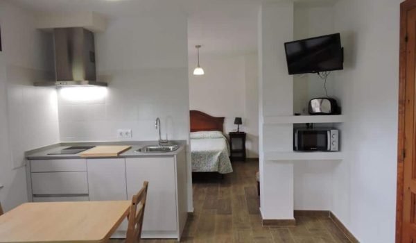 Imagen de uno de los apartamentos del Hotel Casa Pancho
