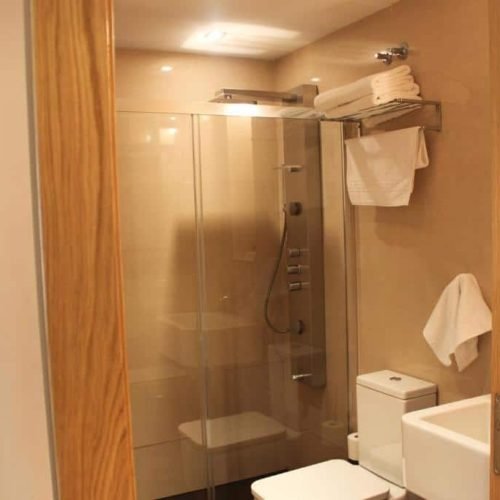 Baño del Hotel La Quintaesencia