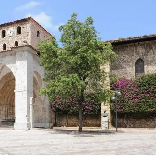 Imagen de la basílica de santa maría del concejo.