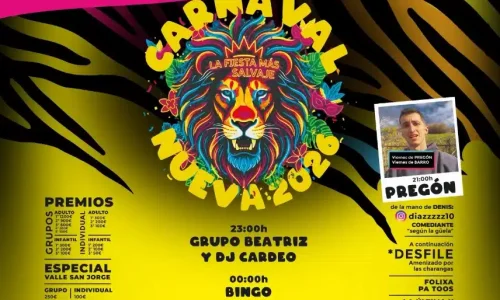 Imagen oficial del Carnaval de Nueva 2026