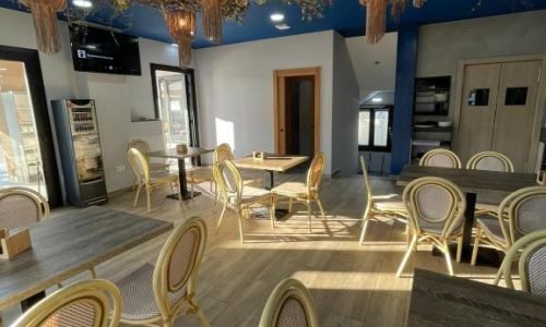 Imagen del comedor del Hotel A Mares