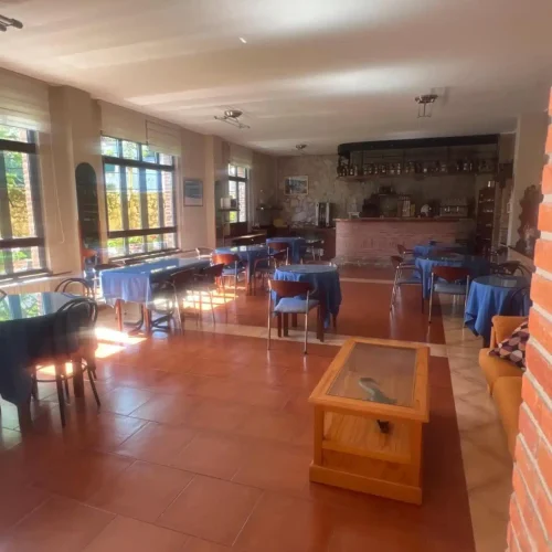 Comedor del Hotel Gavitu.