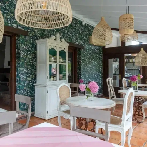 Imagen del interior del hotel La Casona de Nueva