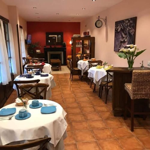 Comedor del Hotel Rural El Texeu