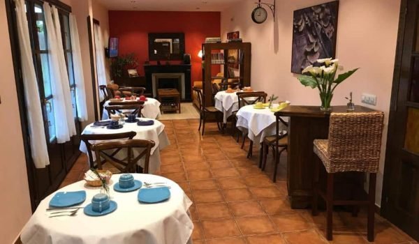 Comedor del Hotel Rural El Texeu