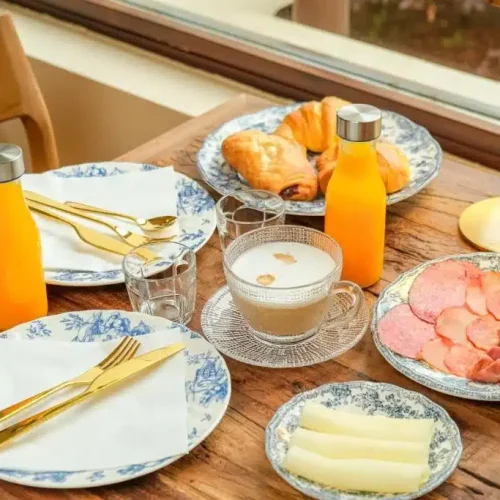 Desayuno del Hotel Indiana Boutique