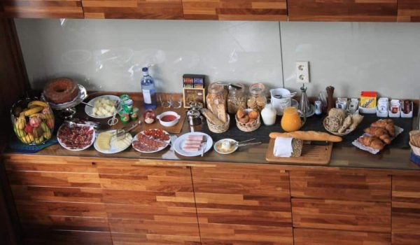 Desayuno buffet del Hotel La Quintaesencia