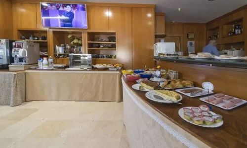 Desayuno del Hotel Villa de Llanes.