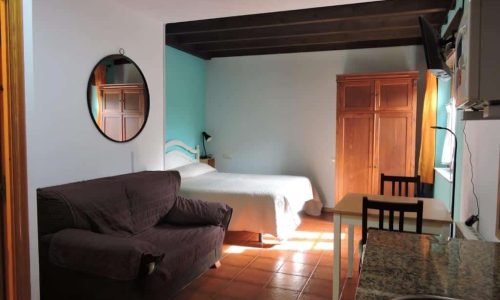 Imagen de una habitación del Hotel Casa Pancho