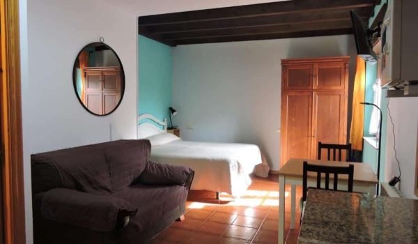 Imagen de una habitación del Hotel Casa Pancho