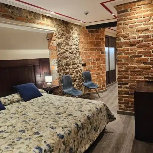 Diseño de una de las habitaciones del Hotel Puerto Rico