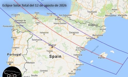 Eclipse solar total 2026 Llanes Asturias