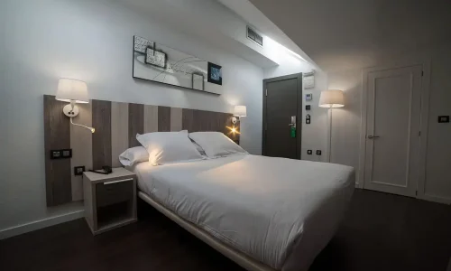 Habitación 4 del Hotel La Palma de Llanes.