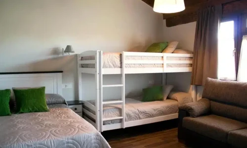 Imagen de las habitaciones de los apartamentos El Camín
