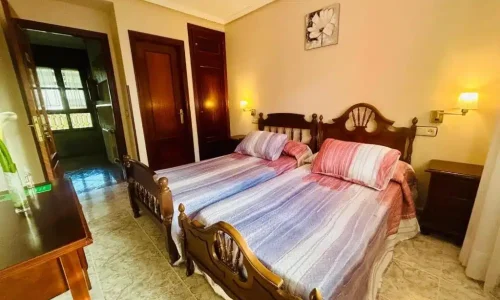 Habitación del Hotel Las Palmeras