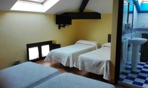 Habitación familiar del Hotel Casa de Indianos