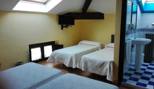 Habitación familiar del Hotel Casa de Indianos