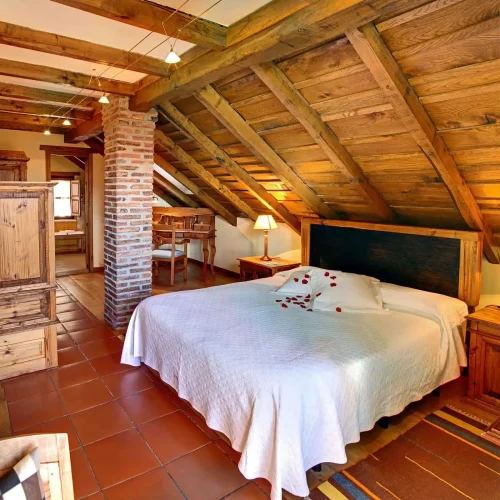 Habitación del Hotel Rural La Montaña Mágica