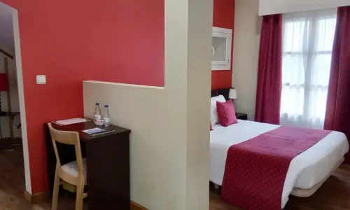 Habitación del hotel Palacio de Garaña