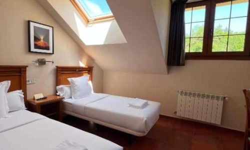 habitación del Hotel Pugide