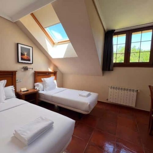 habitación del Hotel Pugide