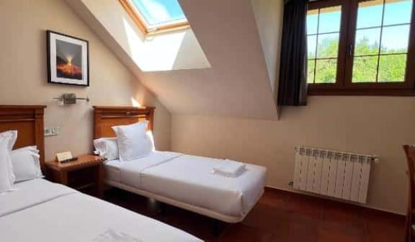 habitación del Hotel Pugide