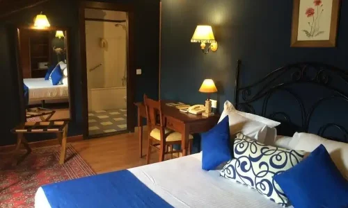 Imagen de la decoración interior del hotel La Casona de Nueva