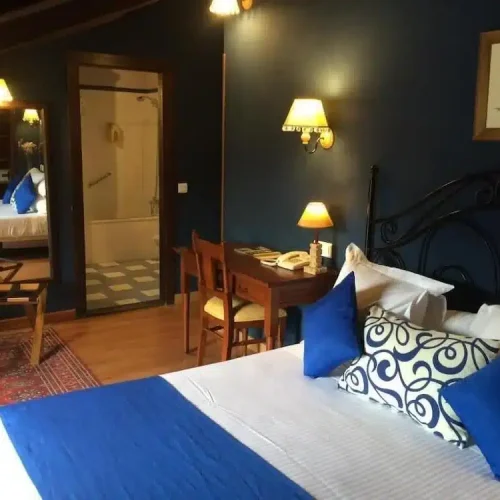 Imagen de la decoración interior del hotel La Casona de Nueva