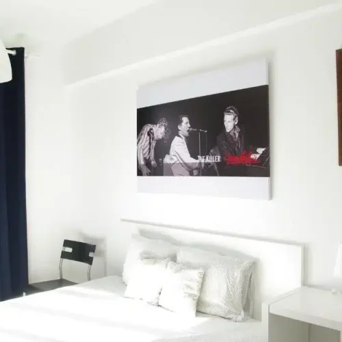 Imagen de una de las habitaciones del Hotel Prau Ríu