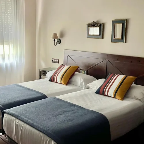 Habitación doble del Hotel La Posada del Rey