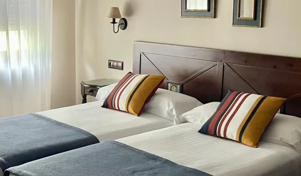 Habitación doble del Hotel La Posada del Rey