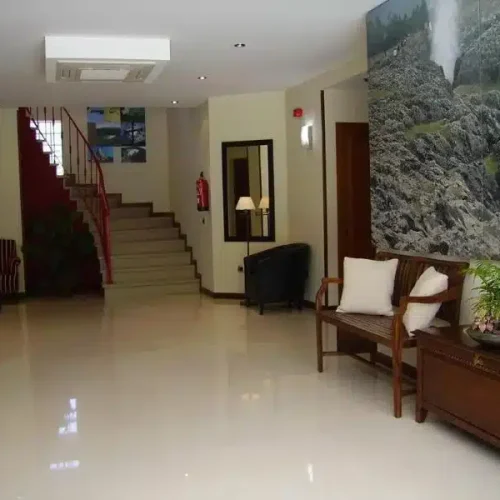 Hall del Hotel Bufón de Arenillas