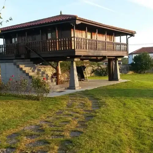 Hórreo situado en el propio Hotel Hontoria.