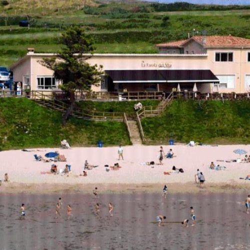 Imagen aérea del Hotel La Farola del Mar