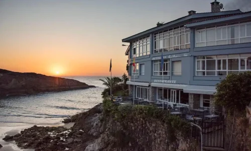 Puesta de sol desde el Hotel Sablón.