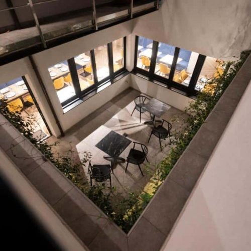 Imagen del interior del Hotel A Mares