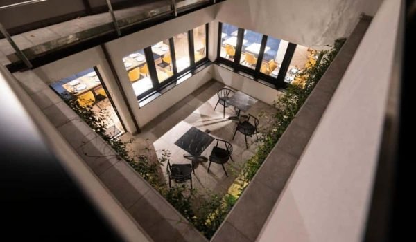 Imagen del interior del Hotel A Mares