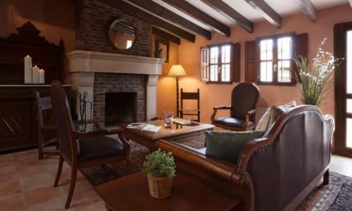 Zona común interior del Hotel villa Miramar